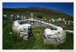 Heilige Quelle auf Achill Island, Irland County Mayo