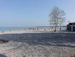 Strand am Südende des Gardasees bei Desenzano (12.04.2024)