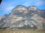 Berg und Felswand in der nhe der Brennerautobahn