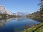 Lago di Cavedine, See im Valle dei Laghi bei Dro (01.11.2017)