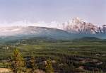 Landschaft bei Whitehorse in Yukon. Aufnahme: Mai 1987 (digitalisiertes negativfoto).