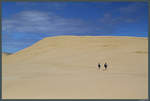 Bis zu 50 Meter hoch sind die Te Paki-Sanddünen, die größten Dünen Neuseelands, welche unweit von Cape Reinga liegen.