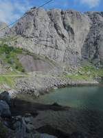 Ende des Nusfjord, Lofoten (30.06.2013)
