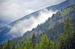 Wolken über den Alpen bei Heiligenblut von der Großglockner Hochalpenstraße aus gesehen, Aufnahme: 4.