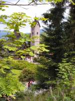 Kirche Wang im Wald oberhalb von Krummhbel im Sommer 2004    Kategoorievorschlag:  Polen/Gebirge/Riesengebirge