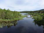 Fluss Ljusnan bei Hede, Provinz Jämtlands län (18.06.2017)