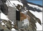 Auf diesem Bild sieht man einen Teil der Gebudekomplexe am Jungfraujoch.