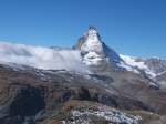 Das Matterhorn vom Gornergrat aus gesehen am 03.10.2010