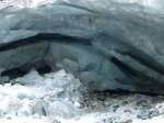 Gletschertor des Glacier du Mont Min, 13.8.2004 um 16:15 Uhr