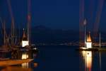 Der Genfer See bei Morges; 26.11.2005