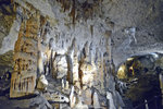Die Höhlen von Postojna, slowenisch Postojnska jama (italienisch Grotte di Postumia, deutsch auch Adelsberger Grotte), eigentlich im ganzen Ausmaß Postojna-Höhlensystem (Postojnski jamski sistem), liegen in der Nähe der slowenischen Stadt Postojna. Datierungen der im Höhlensystem abgelagerten Sedimente ergaben ein Alter von bis zu 0,9 Millionen Jahren
Aufnahme: 27. Juli 2016.