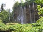 Wasserfall an den Plitwitzer Seen   ...