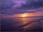 Sonnenuntergang am Strand von ...  Andreas Gro� 11.02.2007