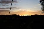 Sonnenuntergang im Saarland   ...