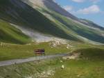 Auf der Albula-Passh�he, 2314 ...  Heinz Stoll 16.04.2009