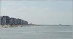 Am 10.04.09 sah der Strand in Blankenberge fast wie im ...