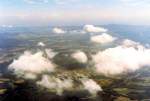 Flug �ber den Wolken und dem Schwarzwald - Ende der ...