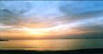 Sonnenunterg�nge Sonnenuntergang an der Playa de Palma im Januar analog