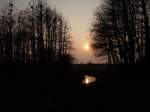 Inseln R�gen und Hiddensee Zur Abwechslung habe ich es auch mal mit Landschaftsbildern versucht.Aufgenommen am Abend am Nonnensee bei Bergen/R�gen.