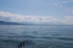 Bodensee Unendliche Weiten... Der Bodensee von Lindau aus gesehen am 12.8.2009.