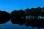 Landkreis M�ritz Abend an der Diemitzer Schleuse