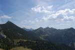 Oberallg�u Bergpanorama am Aggenstein (VII) am 19.8.2009...