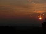 Sonnenuntergang am Ahornberg/B�rnau, 22.09.2009   ...