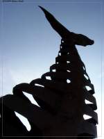Skulptur an der Greetsieler ...  Klaus Muhs 13.10.2009