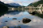 Blick auf St. Moritz.
(September 2009)   ...