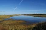 Hooksiel im Oktober,das Bild zeigt einen Teil des FKK Strandes. ...