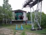 Die Bergstation der Seilbahn in Thale auf dem Hexentanzplatz.  ...