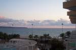 Sonnenuntergang an der Playa de Palma. 11.10.2009  ...