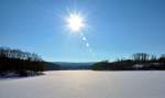 Die Winter-Sonne  knallt  �ber ...  Rolf Reinhardt 28.02.2010