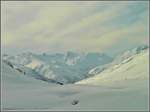Urserental Vom Oberalppass geht es mit dem Glacier Express weiter in Richtung Andermatt (Kanton Uri). 26.12.09 (Jeanny)