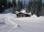 Rheintal, Bodensee Warth-Schr�cken / Vorarlberg - Skifahren Fasching 2010 -

'Traumhafte Winterlandschaft'