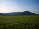 Frankenwald Blick auf den Kienberg am 19. M�rz 2010 bei Knellendorf.