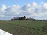 Nordwestmecklenburg Nordwestmecklenburg; Kirche zu Hohenkirchen gleich nach Fr�hlingsanfang 2010