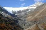 Pal�-Gletscher am 14.10.2008. Gletscher ...  Manfred M�ldner 03.04.2010