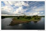Shannonbridge - Blick auf den Shannon, Irland County Offaly  ...
