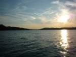 Sonnenuntergang am S�dufer des M�hnesees   ...