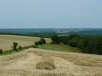Berge und T�ler im Norden von Luxemburg, aufgenommen bei Eschdorf. 10.08.2010