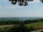 Berge und T�ler im Norden von Luxemburg, aufgenommen in der n�he von Heiderscheid. 13.08.2010