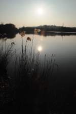 Sonnenuntergang am Hudwaidsee ... Aufgenommen am 29.03.2011.  ...