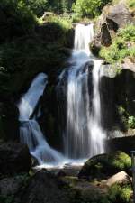 Abk�hlung am Triberger Wasserfall ...  Gilbert Angermann 07.04.2011