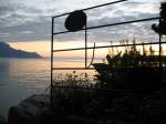 Genfer See Eine letzte Note blieb vom diesj�hrigen Jazz-Festival in Montreux
zur�ck.(Juli 2007) 
