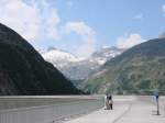 Maltatal Staumauer mit Hintergrund