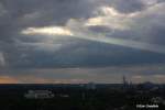 Wolkenspiel �ber dem Rohrpott am 17.07.2011.  ...