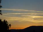 Sonnenunterg�nge Sonnenuntergang von Schierke (am Brocken) aus gesehen, 6.7.2007
