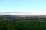 Rund um den Luossavaara bei Kiruna f�hrt der Mittsommernachtsweg ein ...