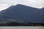 Rigi. Aufnahme vom Schiff aus - vor Ankunft in Luzern, ...